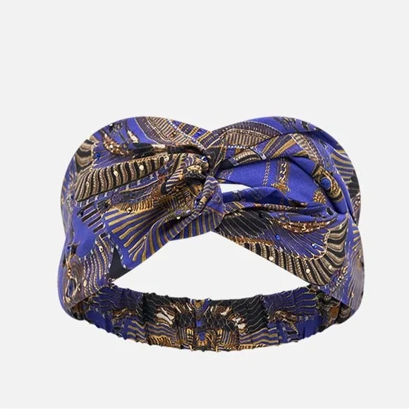 CAMILLA *Dance With Duende* silk twist boho headband Camilla | Accessories | Camilla Dance With Duende Silk Twist  main image 3